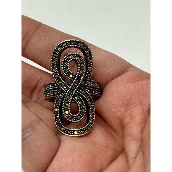 Lucky Brand Gold Tone with Brown Stones - Picture 9 of 11